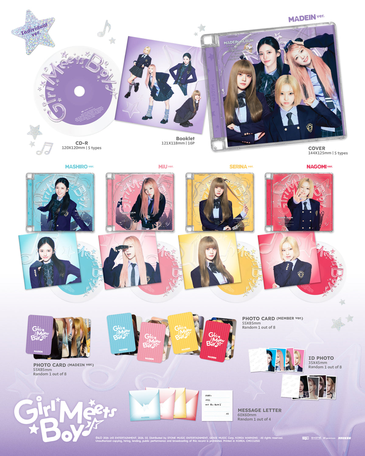 < 10/18(SUN) - TOKYO > MADEIN [Girl Meets Boy] FAN EVENT in JAPAN